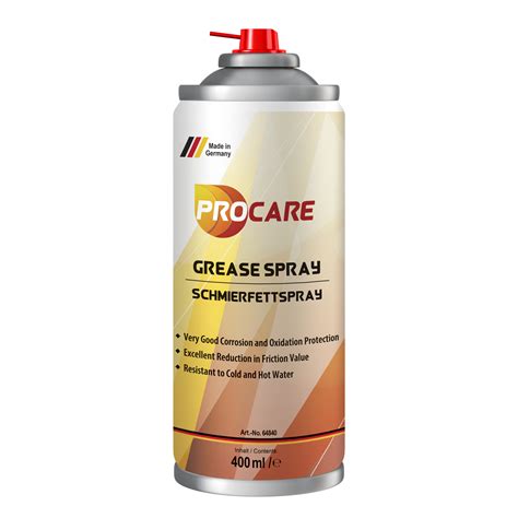 grease spray procare lubricants