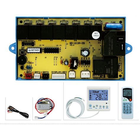 Universal AC Control System Qd U12A Remote Control PCB Board For Sale