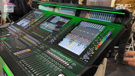 ISE 2024 DiGiCo Displays Quantum852 Flagship Digital Mixing Console