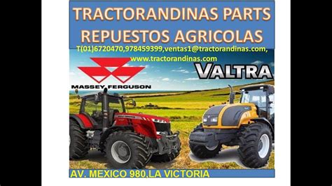 REPUESTOS PARA TRACTORES AGRICOLAS MF VALTRA TRACTORANDINAS PARTS