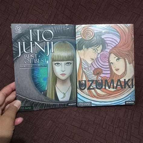 Jual Preloved And New Segel Manga Komik Buku Uzumaki Junji Ito