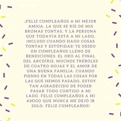 Carta de feliz cumpleaños Feliz cumpleaños para mí Mensajes largos de