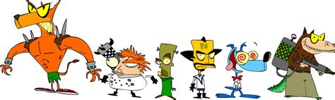 Crash Bandicoot Villains by Moon-manUnit-42 on DeviantArt