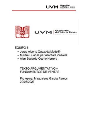 A2 Infografia Act 2 Fundamentos De Ventas UNIDAD 3 ESQUEMA DE