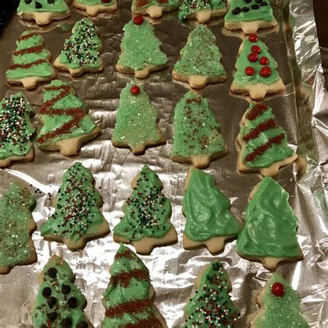 Christmas Tree Cookies Recipe