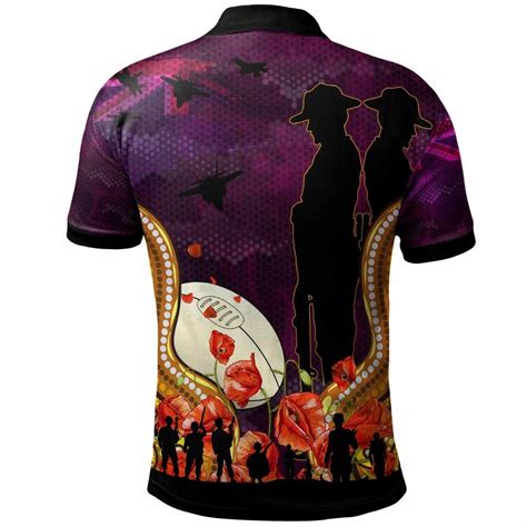 Broncos Rugby Polo Shirt Custom Penrith Panthers Aboriginal Pattern