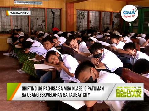 Balitang Bisdak Shifting Ug Merging Sa Klase Gipatuman Balitang