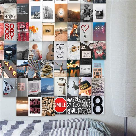 Buy Collage Kit 100 Photos For Wall Aesthetic Wall Collage Kit