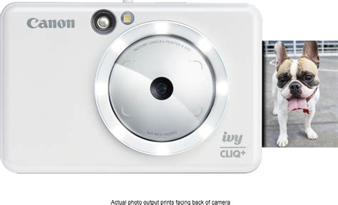 Best Buy Canon Ivy Cliq Instant Film Camera Pearl White 3879c002