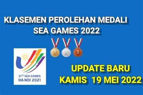 Update Klasemen Perolehan Medali Indonesia Di Sea Games Per Kamis