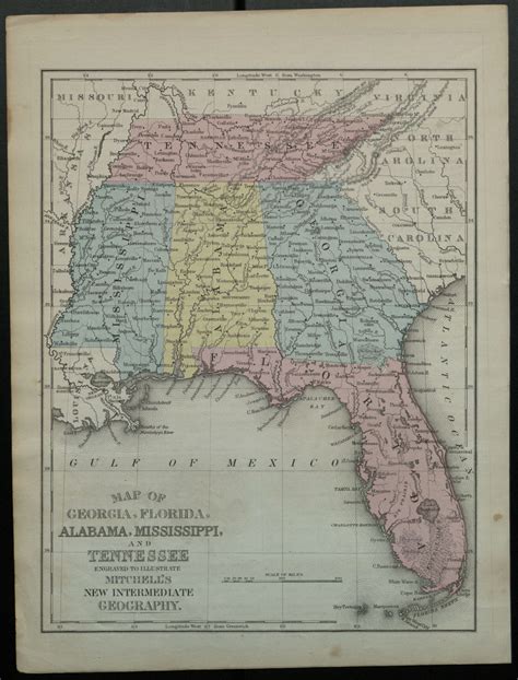 Map Of Florida And Georgia 1