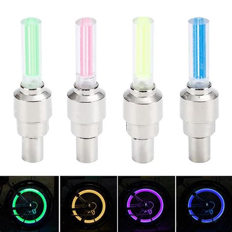 Wholesale Brand Firefly Spoke Led Wheel Valve Stem Cap Tire Motion Neon