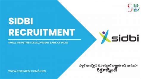 SIDBI Recruitment 2022 For 100 Asst Manager Grade A Posts JOBS