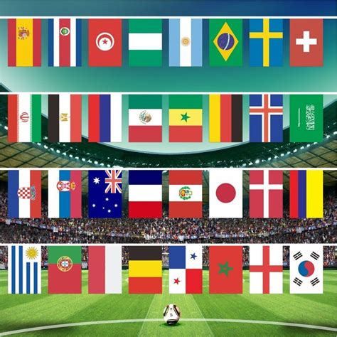 All International Soccer Teams Flags