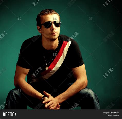 Cool Guy Wearing Image And Photo Free Trial Bigstock