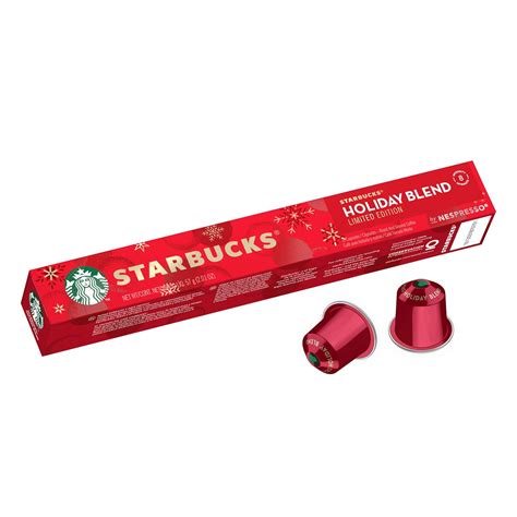 Starbucks Nespresso Kompatible Kaffeekapseln Holiday Blend