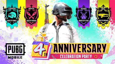 Pubg Mobile Th Anniversary Celebration Party Youtube