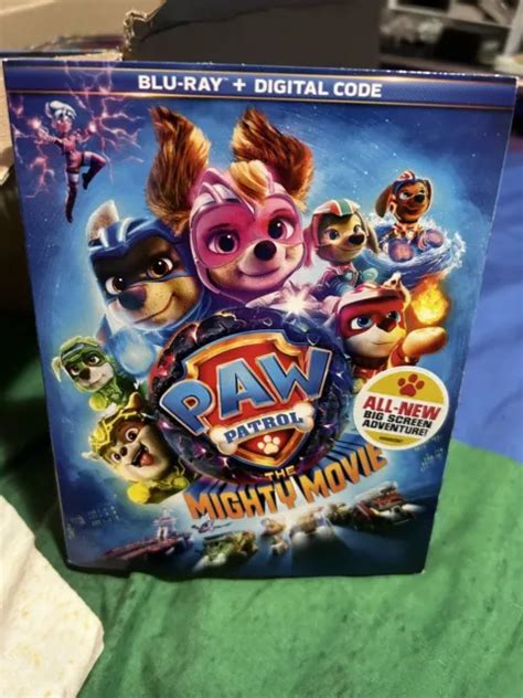 Paw Patrol The Movie The Mighty Movie Dvd S Lot Neuf