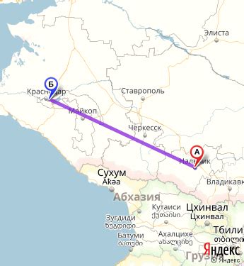 Карта нальчика маршрут - 87 фото