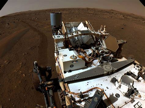 Mars Rover Nasas Perseverance Prepares To Drill First Rock Sample