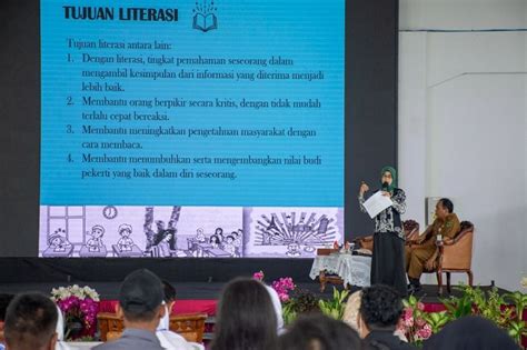 Sosialisasi Bunda Literasi Kapuas Ajak Dan Budayakan Gemar Membaca