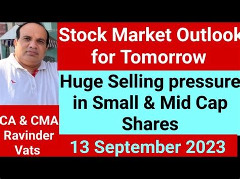 Stock Market Outlook For Tomorrow 12 September 2023 By CA Ravinder