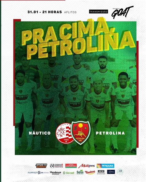 N Utico X Petrolina Veja Escala Es Arbitragem Onde Assistir E