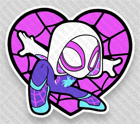 Fanart Love That Ghost Spider Gwen Stacy Cricut Ready Pngsvg