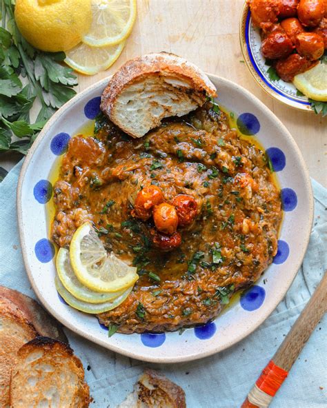 Zaalouk Tomato Eggplant Dip — Lahb Co Eats