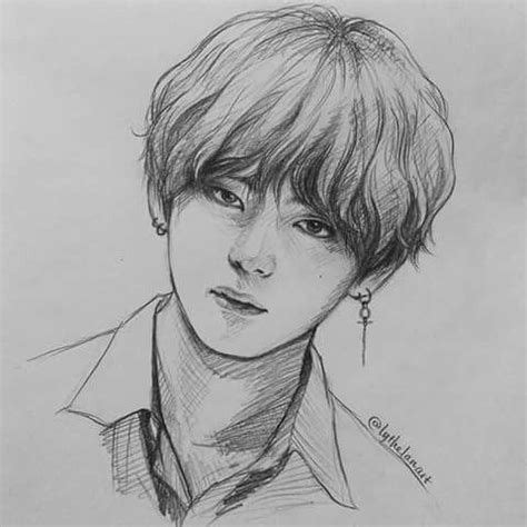 Top Imagen Dibujos De Bts A Lapiz Thptnganamst Edu Vn