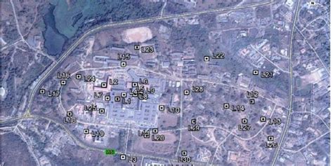 Map of the University College Hospital (UCH), Ibadan showing ...