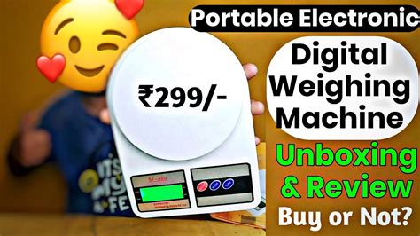 Portable Digital Weighing Scale Weight Machine Sf Review Sf