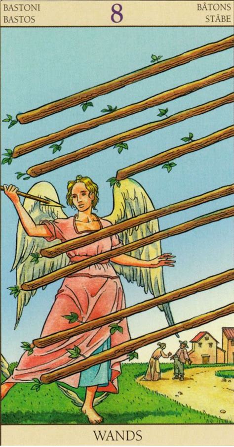 Discover The Eight Of Wands In Tarot Of The New Vision