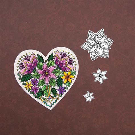 Liefde Bloem Metalen Stansmessen En Clear Stamps S Grandado