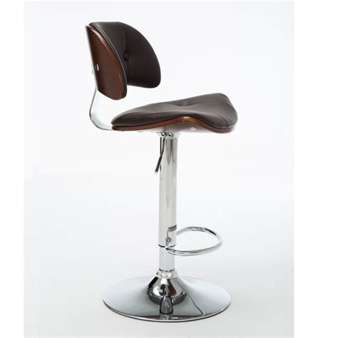 Ok Bs006b Walnut Bar Stool