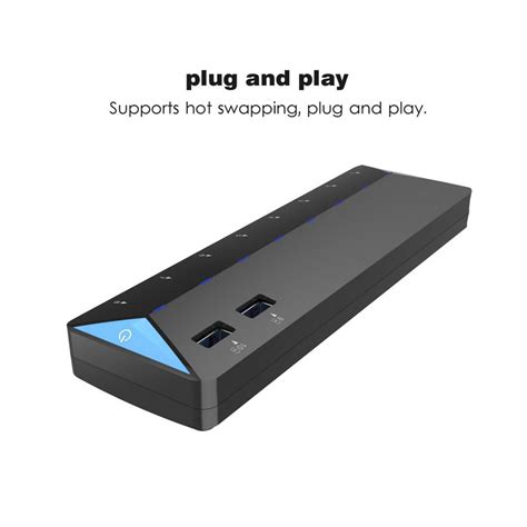 10 Port USB3.0 Hub USB Adapter Type C 2.0 3.0 USB Hub - China 10 Port
