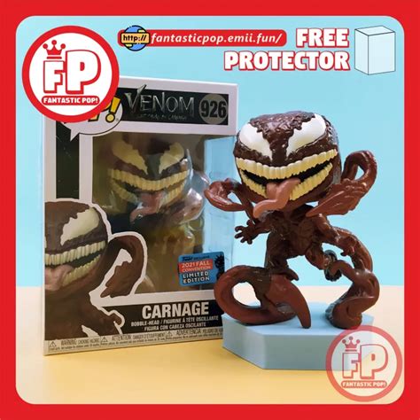 Funko Pop Marvel Venom Let There Be Carnage Carnage 926 2021