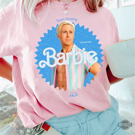 Ryan Gosling Ken Tshirt Barbie Movie 2023 Ryan Gosling Barbie Shirt