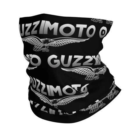 Guzzi Couvre Cou Unisexe Pour Adulte Bandana De Moto Charpe Ronde De