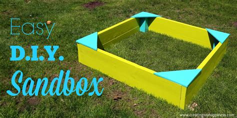 Build A Sandbox Diy Sandbox Sandbox Ideas Backyard Spaces Small