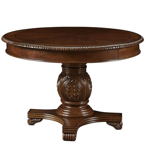 Acme Chateau De Ville Cherry Dining Table Pedestal