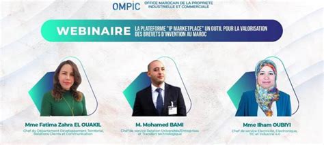 WEBINAIRE LA PLATEFORME IP MARKETPLACE UN OUTIL POUR LA