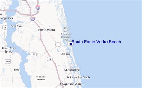 Ponte Vedra Florida Map Sarah Cornelle