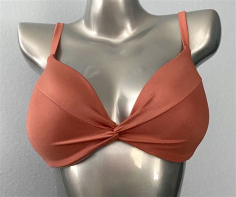 Victorias Secret Swim Top Nwt Canyon Rose Underwire Push Up Bikini Top