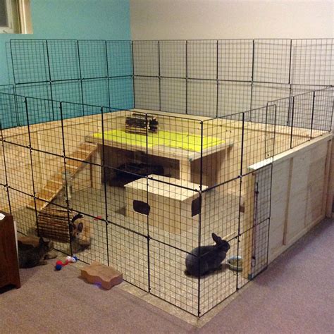 Had To Redo Our Rabbit House A Few Months Back Our Rabbit Condo Was To