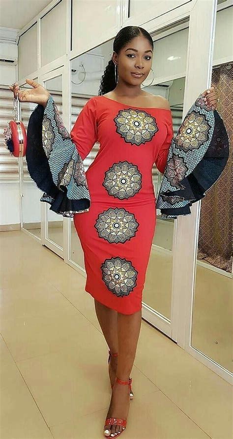 Estilos De Vestidos Cortos De Ankara Para Chicas Delgadas En Stylevore