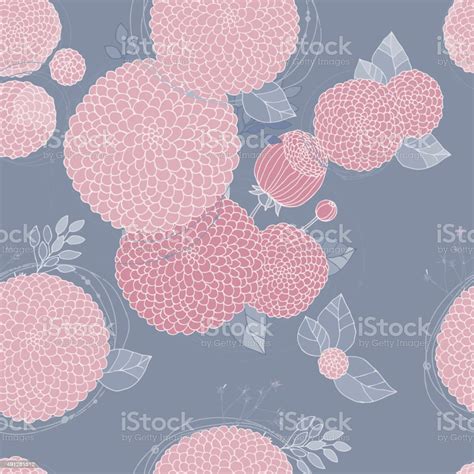 Vetores De Textura Sem Costura Com Asters E Mais Imagens De 2015 2015 Abstrato Azul Istock