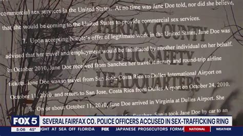 Trial Underway For Ex Fairfax County Officers Accused Of Protecting Sex Trafficking Ring Fox 5 Dc