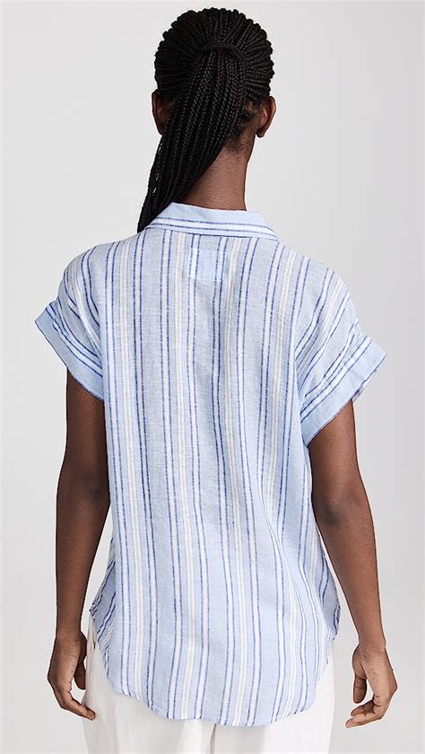 Rails Jamie Striped Linen Top Shopbop