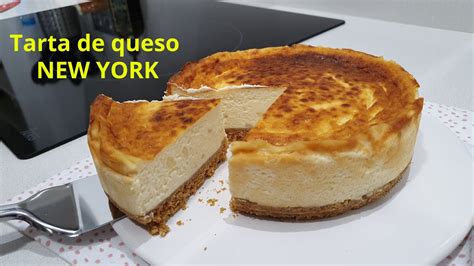 Tarta De Queso New York La Mejor New York Cheesecake Youtube